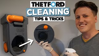 Thetford Cassette Toilet Cleaning Tips amp Tricks  How To Open [upl. by Mcgurn]