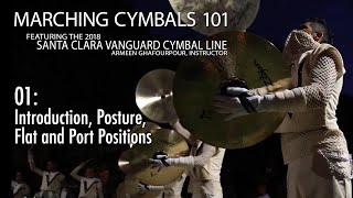 Marching Cymbals 101 01 Intro and Positions [upl. by Ennaj]