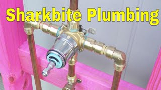 Plumbing With Sharkbite Fittings [upl. by Laufer70]