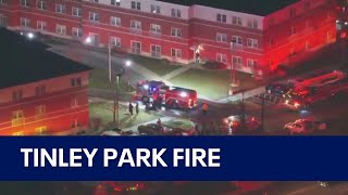 Fire reported at Tinley Park senior living community [upl. by Auhsuoj]