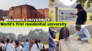 NALANDA UNIVERSITY 😍  Exploring Indias Intellectual Legacy 📚🏛️ [upl. by Olifoet]