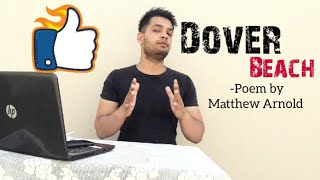 Dover Beach by Matthew Arnold in hindi line by line Summary [upl. by Cardwell]