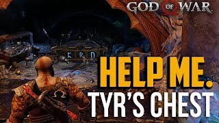 God of War PS4  Tyrs Vault Chest Seals Locations CRN 3 Magic Ruins [upl. by Jeromy]