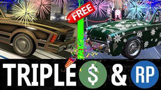 GTA 5  NEW YEARS Event Week  TRIPLE MONEY  Snow Events Vehicle Discounts amp More [upl. by Ri]