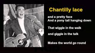 Chantilly lace The Big Bopper wirh lyrics [upl. by Dodie]