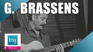 Georges Brassens quotBallade des dames du temps jadisquot  Archive INA [upl. by Suoirtemed108]