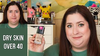 WET N WILD PHOTO FOCUS DEWY FOUNDATION  Dry Skin Review amp Wear Test [upl. by Jezebel591]