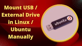 How to Mount USB  External Drive in Linux  Ubuntu Manually  Urdu [upl. by Hurleigh]