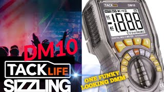 TACKLIFE DM10 CHEAPO Multimeter Review amp Teardown [upl. by Zacek]