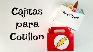 Cajitas para Cotillón a la medida NO APTO PARA EXPERTOS [upl. by Iran782]