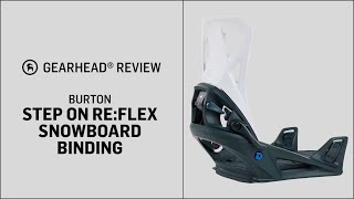 Burton Step On ReFlex Snowboard Binding  GH Review [upl. by Ellett]