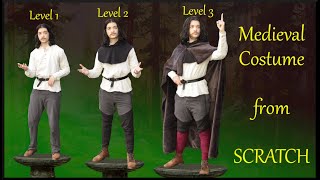 Medieval Costume DIY  Starter LARPFAIR Outfit for 0 [upl. by Mitch]