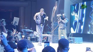 Burna Boy Shows Latest Zanku Skills On Stage dance moves 2021 [upl. by Hector]