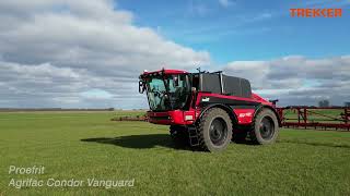 Nieuwe Agrifac Condor Vanguard zelfrijdende veldspuit [upl. by Ancelin]