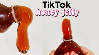 TikTok Honey Jelly Bottle Recipe  Honey Jelly in a Bottle Tutorial  How To Make Honey Jelly [upl. by Klina]