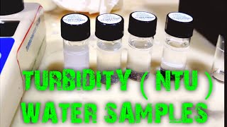 Turbidity test of water  Calibration of Turbidity Meter [upl. by Anatol368]