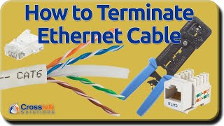 How to Terminate Ethernet Cables [upl. by Al732]