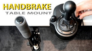 HANDBRAKE DIY TABLE MOUNT  DESK ATTACHMENT FOR EBRAKE [upl. by Breeze]