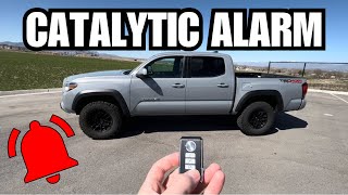 Catalytic Converter ALARM Install  Fast Guard Alarm  Anti Theft Device [upl. by Dustman]