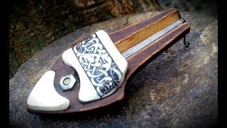 Making jaw harp from scrap materials [upl. by Cram837]