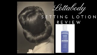 Product Review Lottabody Setting Lotion [upl. by Jarrell]