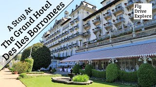 The Grand Hotel Des Iles Borromees Stresa Lake Maggiore [upl. by Sherer]