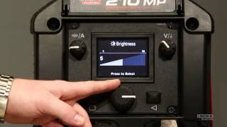 Lincoln Electric POWER MIG 210 MP User Interface WalkThrough [upl. by Bari]