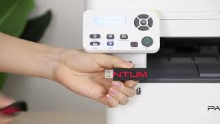 Easily Scan the Files to USB Drive with Pantum M7100 Series [upl. by Yeniffit]