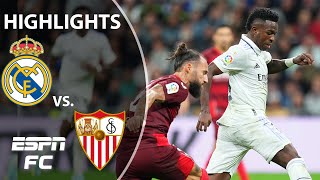 Real Madrid vs Sevilla  LaLiga Highlights  ESPN FC [upl. by Tiat]