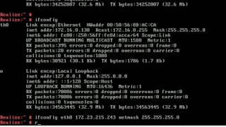 How to change IP address in Linux by command line [upl. by Essilevi405]