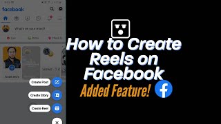 How to Create Reels on Facebook facebookreels [upl. by Ayotna346]