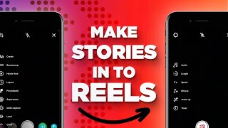 Easy way to make Instagram Reels using Instagram Stories  Tutorial amp Tips [upl. by Roumell]