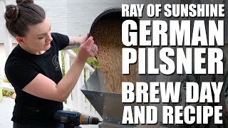 Homebrew German Pilsner Brewday and Recipe [upl. by Freeborn]