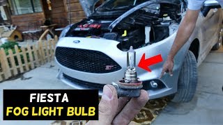 HOW TO REPLACE FOG LIGHT BULB ON FORD FIESTA MK7 ST [upl. by Sacul]