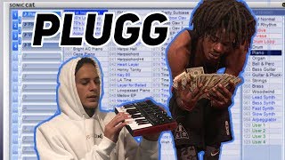 How to make a PLUGG beat in fl studio MEXIKODRO  STOOPIDXOOL TUTORIAL [upl. by Notaek878]