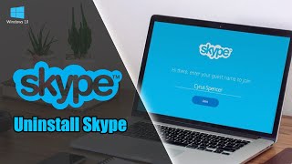 How To Completely Remove Or Uninstall Skype On Windows 10 [upl. by Enomal748]