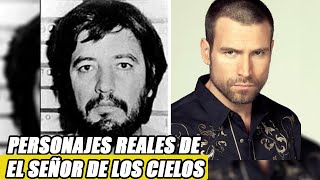 PERSONAJES EN LA VIDA REAL DE LA SERIE EL SEÑOR DE LOS CIELOS [upl. by Katinka504]