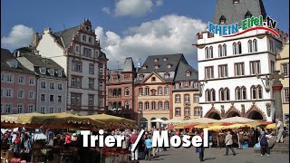 Trier  Stadt  Sehenswürdigkeiten  RheinEifelTV [upl. by Olympia538]