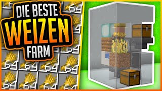 automatische Weizenfarm extrem einfach ✨ Minecraft 121 Tutorial ✨ ErikOnHisPeriod [upl. by Navannod180]