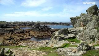 Ile dOuessantlîle aux 5 pharesOuessant island with five lighthouses [upl. by Lyrehc829]