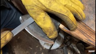 How to sharpen your axe easy way [upl. by Owens]