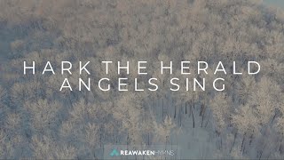 Hark The Herald Angels Sing Christmas Lyric Video [upl. by Franci]