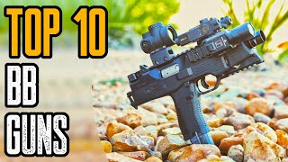 TOP 10 BEST BB GUN PISTOLS amp RIFLES ON AMAZON [upl. by Olympium138]