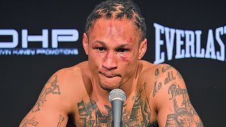 GUTTED Regis Prograis FULL POST FIGHT PRESS CONFERENCE vs Devin Haney [upl. by Kloman]