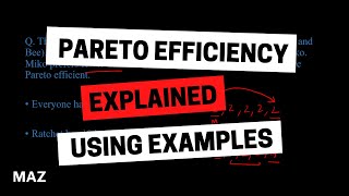 Pareto Efficiency Explained using examples [upl. by Aleel]