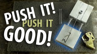 PUSH LATCH Mechanisms DIY [upl. by Enelyt661]