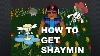 Pokémon Brick Bronze How to get Shaymin  Fly Shaymin [upl. by Gazzo]