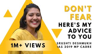 IAS Srushti Jayant Deshmukhs Important Advice to Everyone  Motivational Speech for Learners [upl. by Niaz]