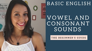 The English Alphabet Vowel And Consonant Sounds  Lesson 2 [upl. by Nerok]