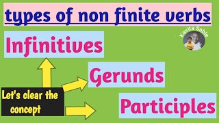 Infinitives Gerunds and Participlestypes of Non finite verbs by Kavita Sable [upl. by Everett13]